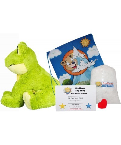 Make Your Own Stuffed Animal 16" "IHOP The Frog - No Sew - Kit with Cute Backpack! $39.91 Stuffed Animals & Teddy Bears