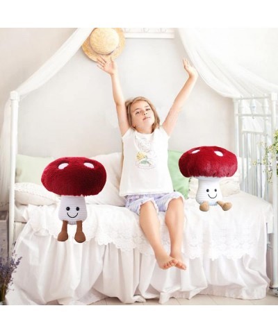 Stuffed Mushroom Plush Pillow Cute Mushrooms Plushie Stuffed Animal Toys Doll for Kids (Mushroom 10.2 inch) $31.59 Kids' Plus...