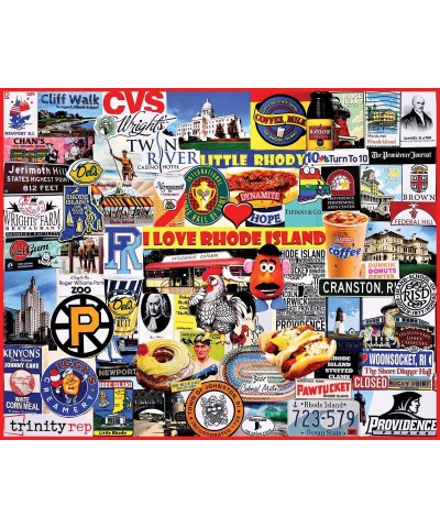 I Love Rhode Island 1000 Piece Jigsaw Puzzle $33.09 Jigsaw Puzzles