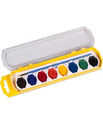 Washable Watercolors with Brush 8 Colors 1 Tray (10651) $12.29 Kids' Drawing & Writing Boards