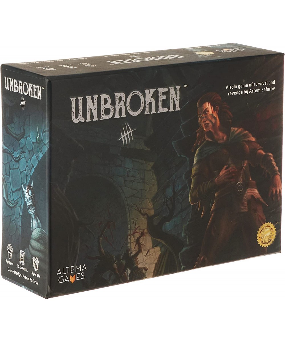 Unbroken: a Solo Game of Survival and Revenge Black $65.53 Board Games