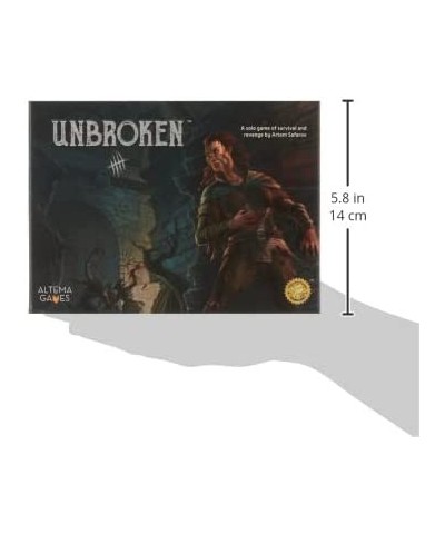 Unbroken: a Solo Game of Survival and Revenge Black $65.53 Board Games