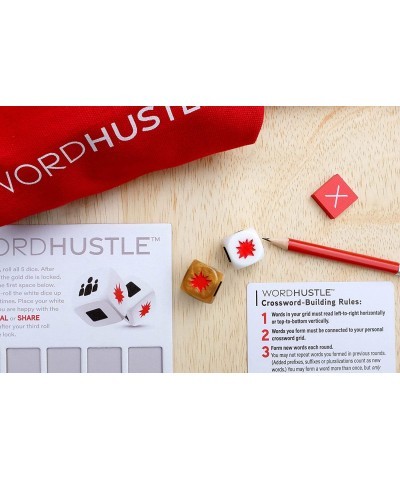 Word Hustle Travel Crossword Game for People who Love Word Games with Friends $50.97 Travel Games