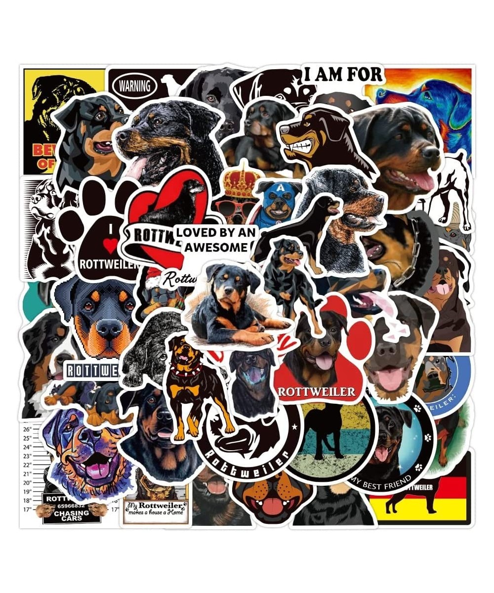 Rottweiler Stickers 100 pcs Cute Vinyl Dog Puppy Decals for Water Bottles Laptop Car Computer Kids Boys Teen DF-003 $16.84 Ki...