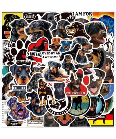 Rottweiler Stickers 100 pcs Cute Vinyl Dog Puppy Decals for Water Bottles Laptop Car Computer Kids Boys Teen DF-003 $16.84 Ki...