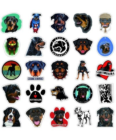 Rottweiler Stickers 100 pcs Cute Vinyl Dog Puppy Decals for Water Bottles Laptop Car Computer Kids Boys Teen DF-003 $16.84 Ki...