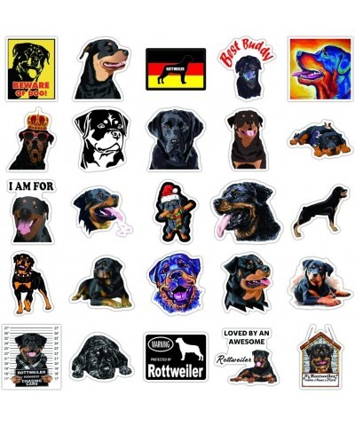 Rottweiler Stickers 100 pcs Cute Vinyl Dog Puppy Decals for Water Bottles Laptop Car Computer Kids Boys Teen DF-003 $16.84 Ki...