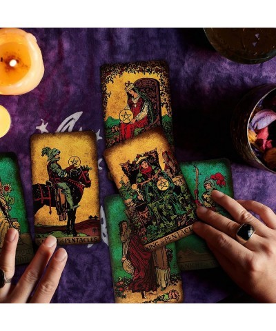 Bright Tarot Cards Deck 78 Tarot Deck Original Tarot Cards for Beginners and Experts with Guide Book and Gift Bag Fortune Tel...