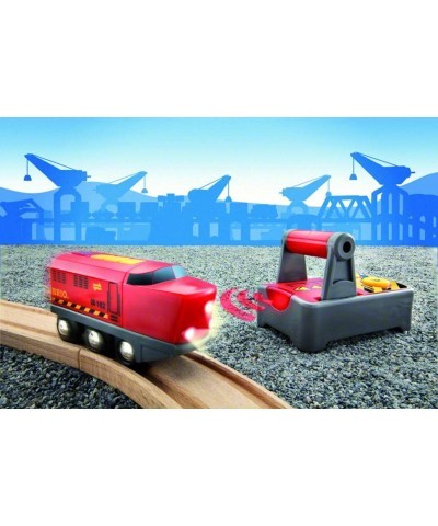 World 33213 - RC Train - 2 Piece Wooden Toy Train Set for Kids Age 3 and Up $89.63 Kids' Play Trains & Trams