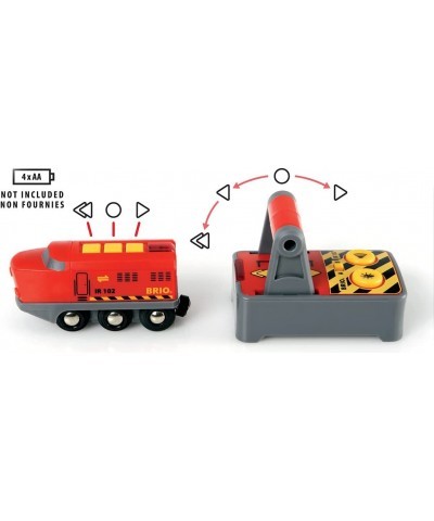 World 33213 - RC Train - 2 Piece Wooden Toy Train Set for Kids Age 3 and Up $89.63 Kids' Play Trains & Trams