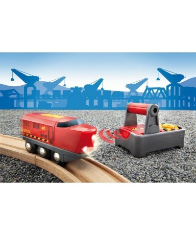 World 33213 - RC Train - 2 Piece Wooden Toy Train Set for Kids Age 3 and Up $89.63 Kids' Play Trains & Trams