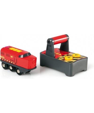 World 33213 - RC Train - 2 Piece Wooden Toy Train Set for Kids Age 3 and Up $89.63 Kids' Play Trains & Trams