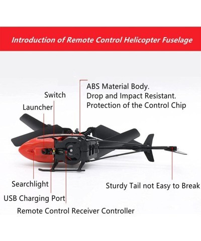 Remote Control Helicopter 2-Channel RC Helicopter Toys for Kids 2.4 GHz High and Low 2 Speed Up and Down Flying Remote Helico...