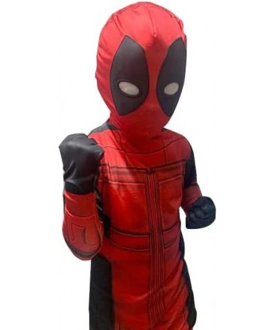 Kid Superhero Costume 3D Print Full Bodysuit Spandex Dress Up Halloween Zentai Suit $44.85 Kids' Costumes