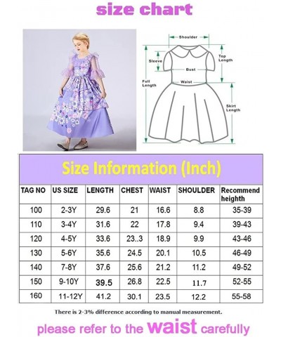 Kids Princess Costume Dress - Girls Halloween Cosplay Outfit Clothes $45.27 Kids' Costumes