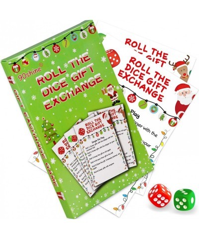 Christmas Game White Elephant Gift Exchange Xmas Holiday Party Decoration Supplies $20.73 Board Games