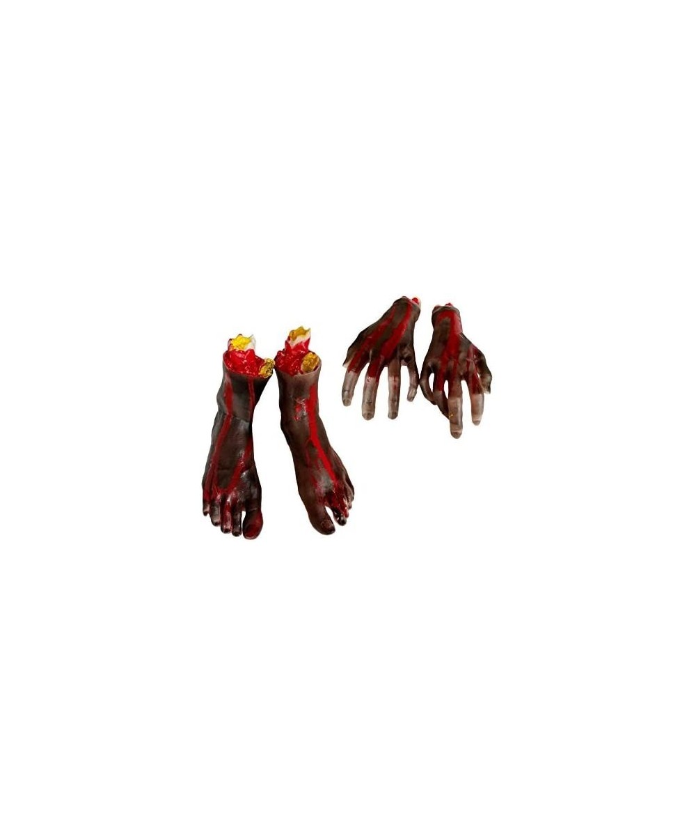 Fake Zombie Bloody Arm with Foot Body Parts Pack of a Set $23.53 Gags & Practical Joke Toys