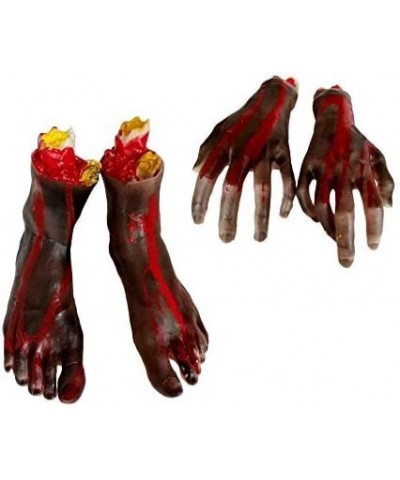 Fake Zombie Bloody Arm with Foot Body Parts Pack of a Set $23.53 Gags & Practical Joke Toys