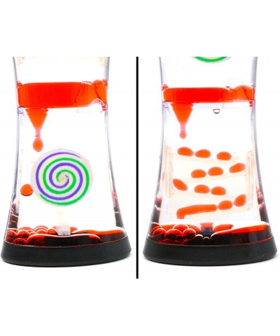 Hypnotic Liquid Motion Spiral Timer Toy for Sensory Play - Relaxing Bubble Motion Autism ADHD Toy Calming Toy Sensory Visual ...