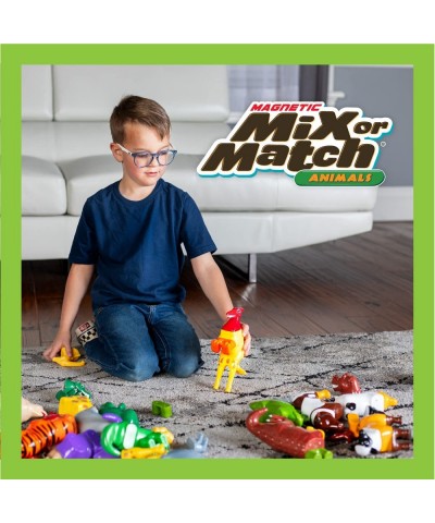 Magnetic Mix or Match Dinosaurs Toy Play Set 12 Pieces $61.34 Toy Building Sets