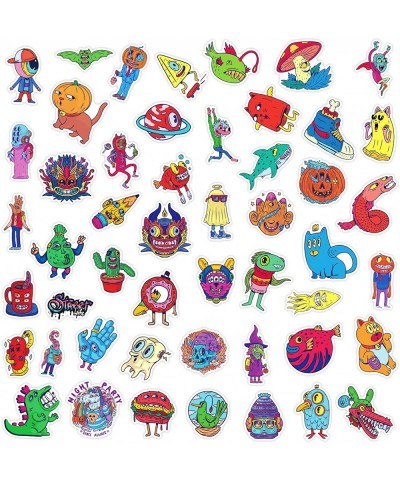 Monster Stickers for Water Bottles 100 PCS Vinyl Waterproof Cartoon Stickers Cute Animal Stickers and Decals for Hydro Flask ...