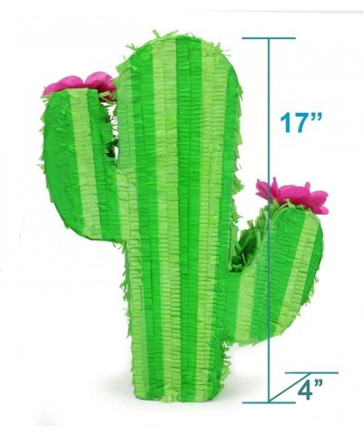 17-Inch Cactus Pinata for Kids Birthday Party Cinco De Mayo Fiestas Decorations Party Favors (17 x 13 x 4 In) $32.46 Piñatas