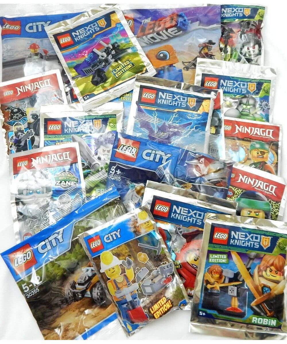 4 Random Lego Foil Packs or Polybags - Mystery Pack $29.83 Toy Building Sets