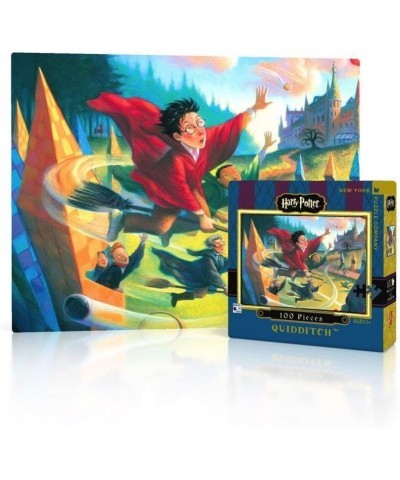 Harry Potter Quidditch Mini - 100 Piece Jigsaw Puzzle $24.35 Jigsaw Puzzles