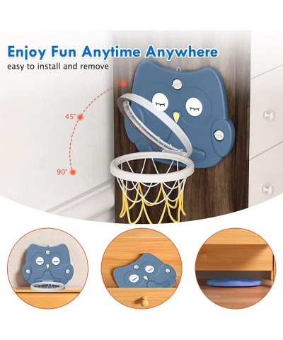 Basketball Hoop & Balls Playset for Little Boys & Girls Basketball Indoor Hoop Shooting Game with Mini Basketball for Kids To...