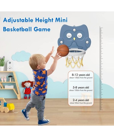 Basketball Hoop & Balls Playset for Little Boys & Girls Basketball Indoor Hoop Shooting Game with Mini Basketball for Kids To...