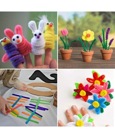 1600+ Set Easter Arts and Crafts Supplies for Kids - Craft Accessories for Toddlers Googly Eyes Pipe Cleaners Poms Feathers B...