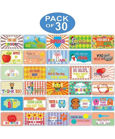 Amazing Sayings Lunch Box Note Cards (30 Cards x 1 Set) – Inspiring Flashcards for Kids - Fun Lunchbox Cards – Unique Stockin...