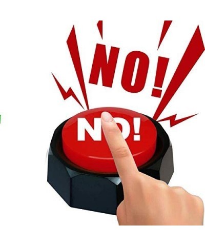 The NO Sound Button - Different No Saying $29.53 Gags & Practical Joke Toys