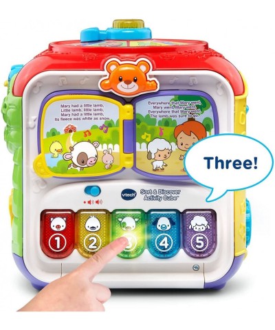 Sort and Discover Activity Cube (Frustration Free Packaging) Red $46.56 Early Development & Activity Toys