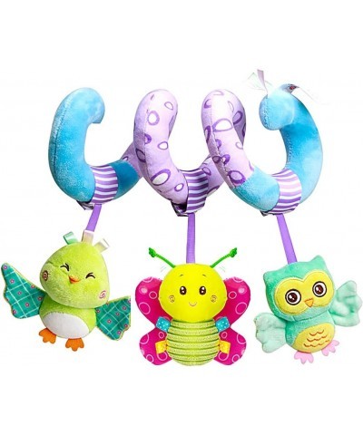 Car Seat Toys Baby Activity Spiral Plush Stroller bar Toy Accessories Hangings pram Toy Crib Toys with Bell for boy or Girl (...