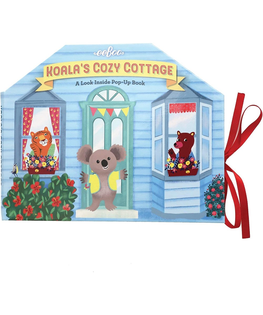 eeBoo's Koala's Cozy Cottage Pop-Up Playhouse Book Multicolor $32.49 Kids' Playhouses