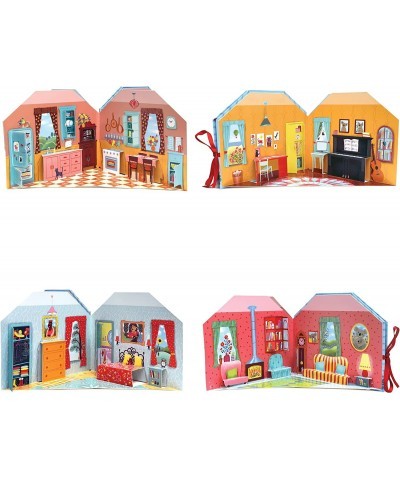 eeBoo's Koala's Cozy Cottage Pop-Up Playhouse Book Multicolor $32.49 Kids' Playhouses