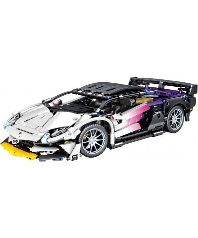 Super Sports Car Building Kit 1:14 Scale Car Model Building Blocks Toys Adult Collectible Race Car for 14+ Year Boys Adult(13...