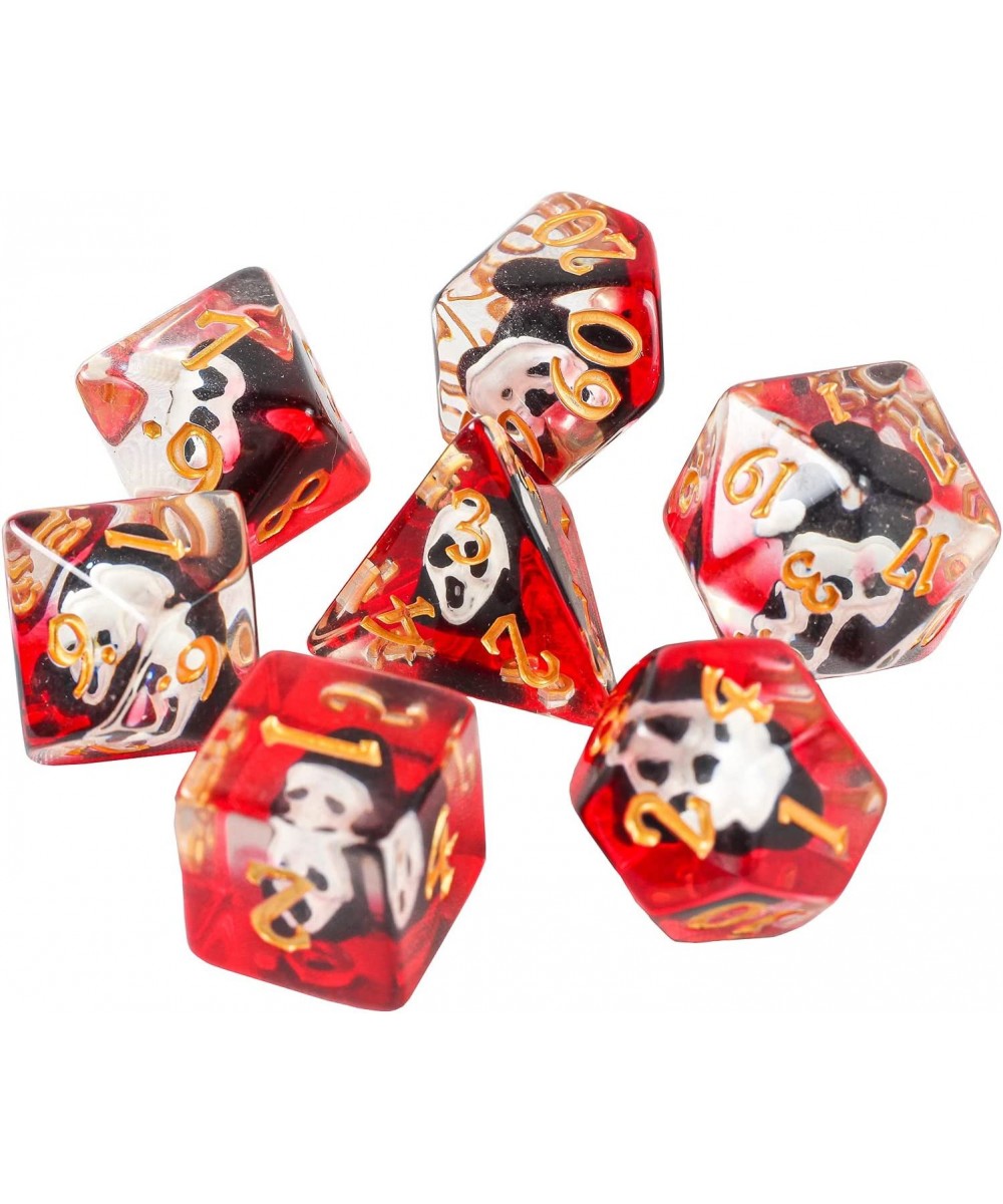 Horror Boogeyman of Evil DND Dice Set for Dungeons and Dragons Gifts D&D D and D Pathfinder Accessories D20 Polyhedral Resin ...