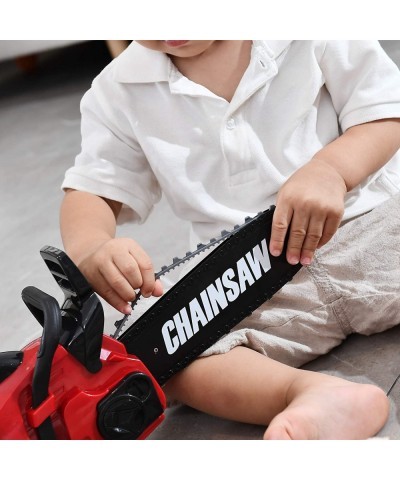 Pretend Play Series Chainsaw Toy Tool Play Set Outside Kids Chainsaw Toy Tool Set Outdoor Preschool Gardening Lawn Toy Gift f...