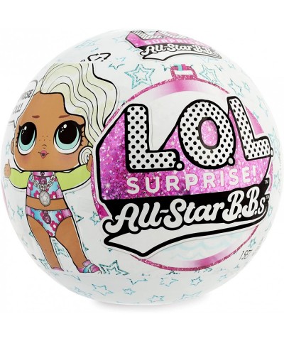 LOL Surprise All-Star Sports Series 4 Summer Games Sparkly Collectible Doll with 8 Surprises Accessories Gift for Kids Toys f...