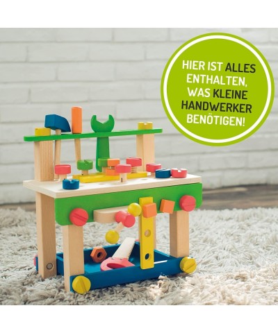 Toddler Workbench with Tools. Wooden Building Set Hammer Toy $79.54 Toy Construction Tools