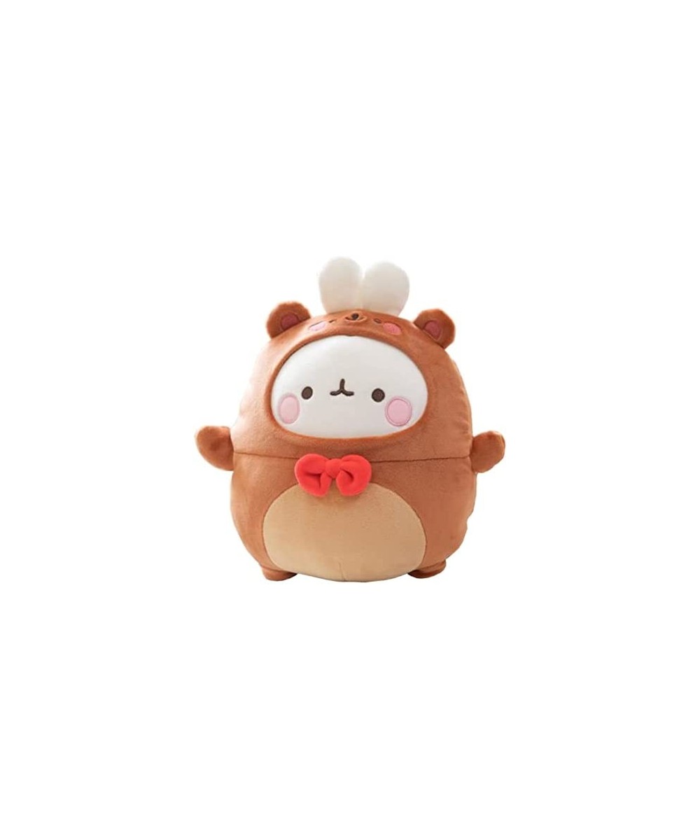 Molang Plump Stuffed Plush Toy Soft and Cute. 9" (25cm) (Bear Molang (Dark-Brown)) $64.83 Stuffed Animals & Teddy Bears