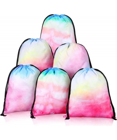 12 Pack Tie Dye Party Favors Birthday Gift Bags Medium Drawstring Party Favor Bags Tie Dye Gift Bags Watercolor Favor Bags fo...