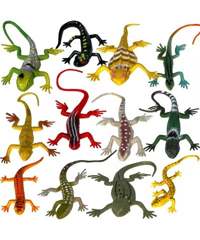 24 Pieces of Fake Lizard Toys These Reptiles are Suitable for Birthday Party Supplies Or Gifts Bearded Dragon Toys Gecko Toy ...