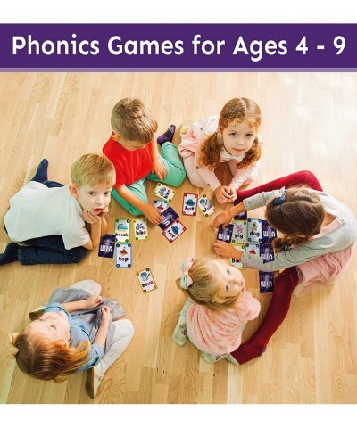 iWin Phonics Game and Vowels Sounds Card Game - Learn to Read Game for Ages 3-9 Kindergarten 1st 2nd Grade Learning Phonics -...