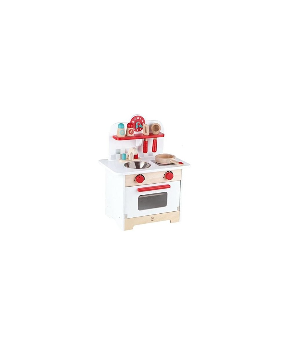 Gourmet Kitchen Kid's Wooden Play Kitchen in Retro Red $83.15 Toy Kitchen Products