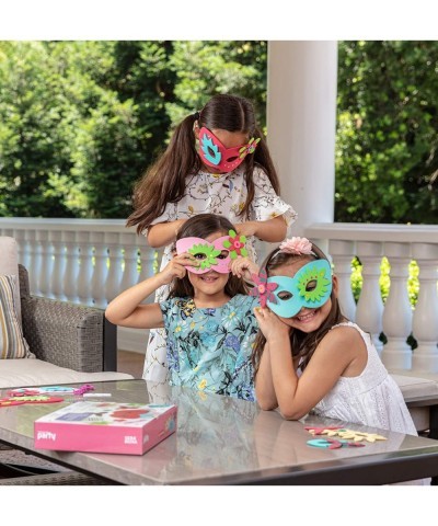 Make Your Own Mask Kit - Includes 6 Masquerade Masks to Make and Decorate. A Great Craft Kit for Kids Parties - Arts and Craf...