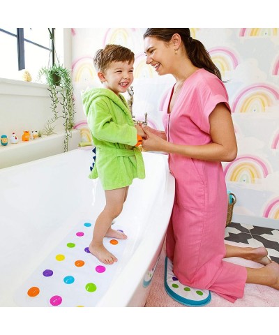 Dandy Dots Bath Mat Multi 30.5x14.25 Inch (Pack of 1) $25.46 Bathtub Toys