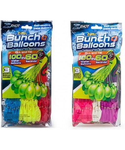 Zuru Instant 100 Self-Sealing Water Balloons Complete 2 Pack Gift Set Bundle (200 Balloons) $35.17 Water Balloons